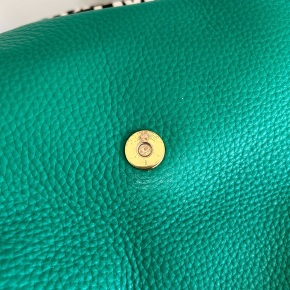 Rare Marc Jacobs Green Leather Backpack - Picture 3 of 11